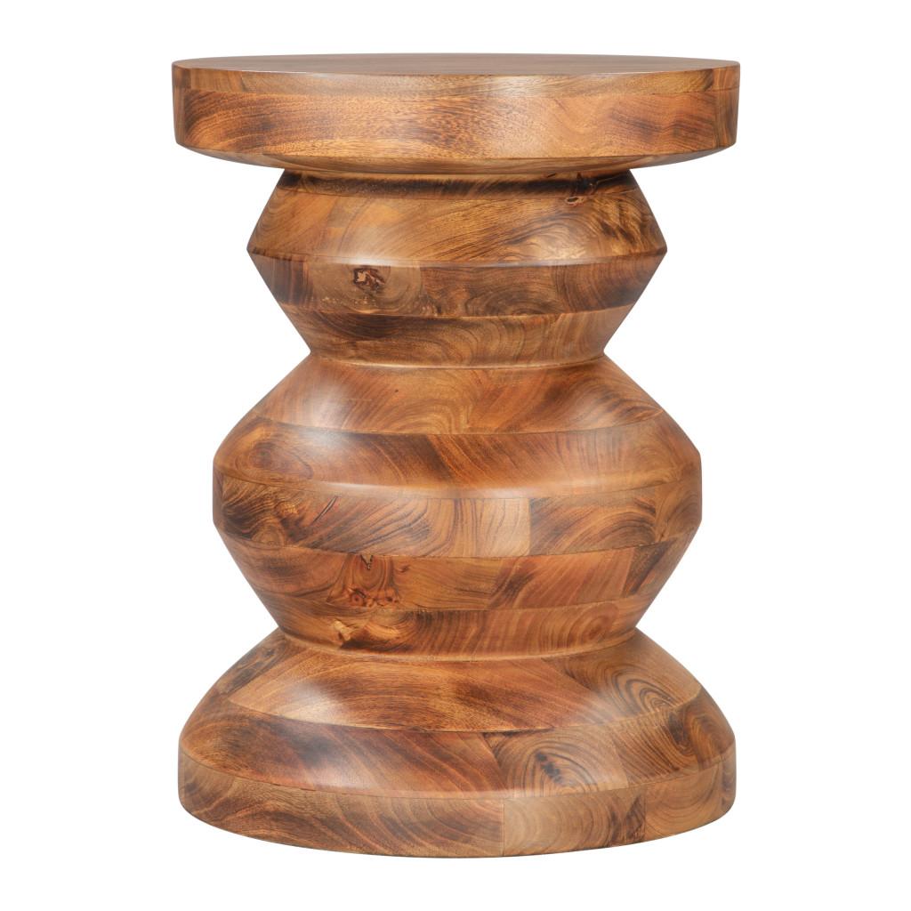 ZUO Kerala Side Table Walnut