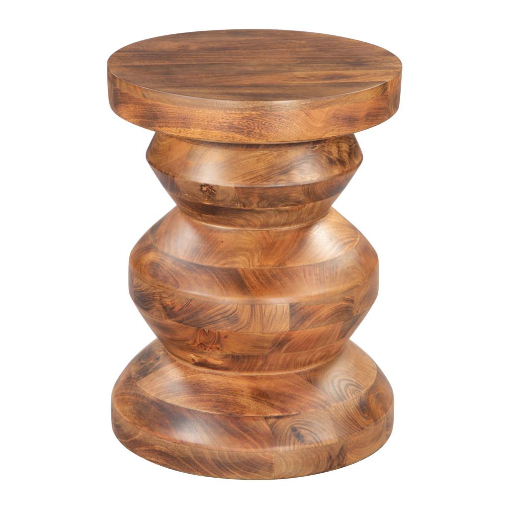 ZUO Kerala Side Table Walnut