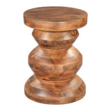 ZUO Kerala Side Table Walnut