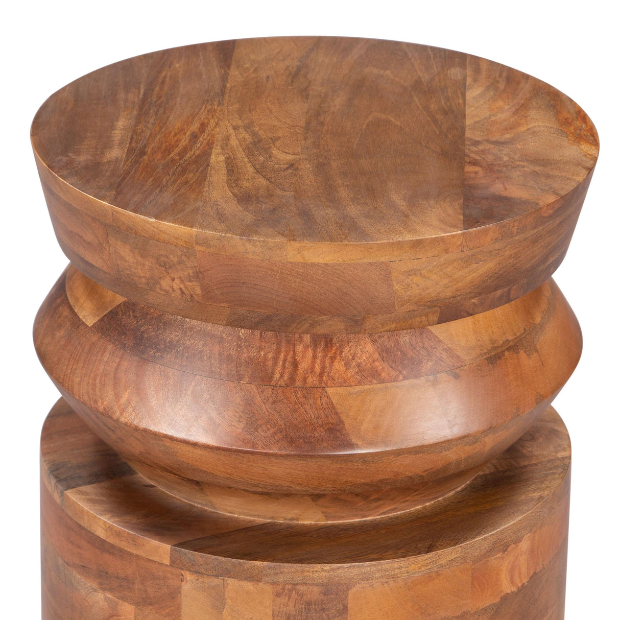ZUO Kollam Side Table Walnut