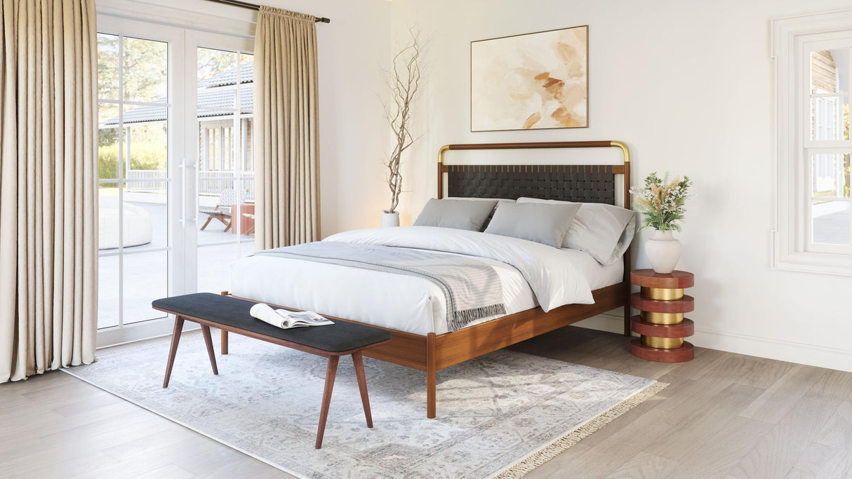 ZUO Marigot Side Table Walnut