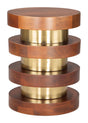 ZUO Marigot Side Table Walnut