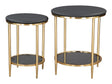 ZUO Koper Coffee Table Set (2-Piece) Black