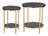 ZUO Koper Coffee Table Set (2-Piece) Black