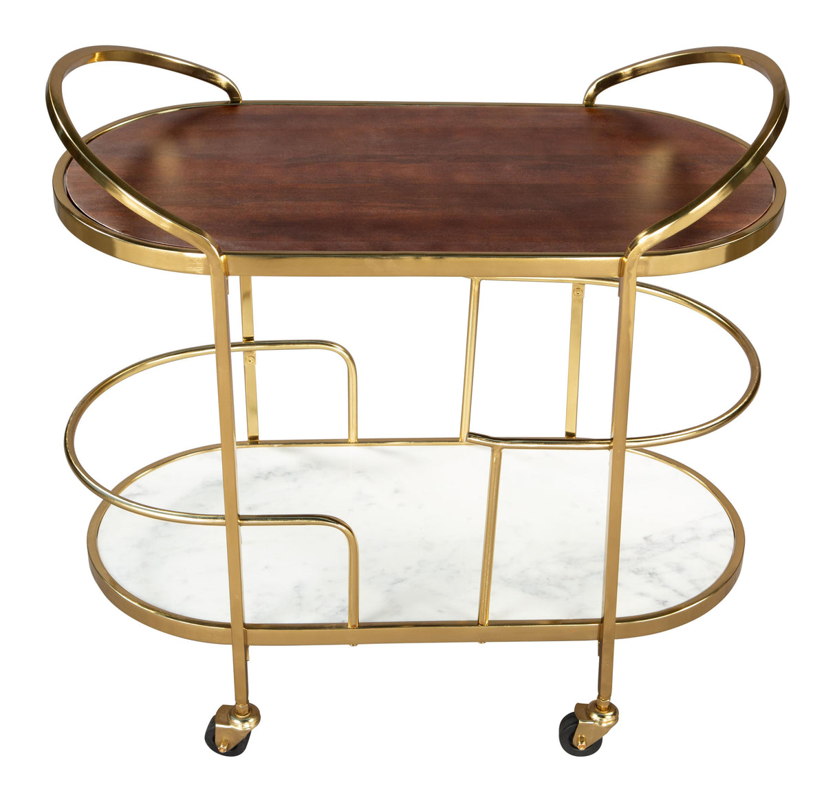 ZUO Antalya Bar Cart Multicolor