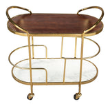 ZUO Antalya Bar Cart Multicolor