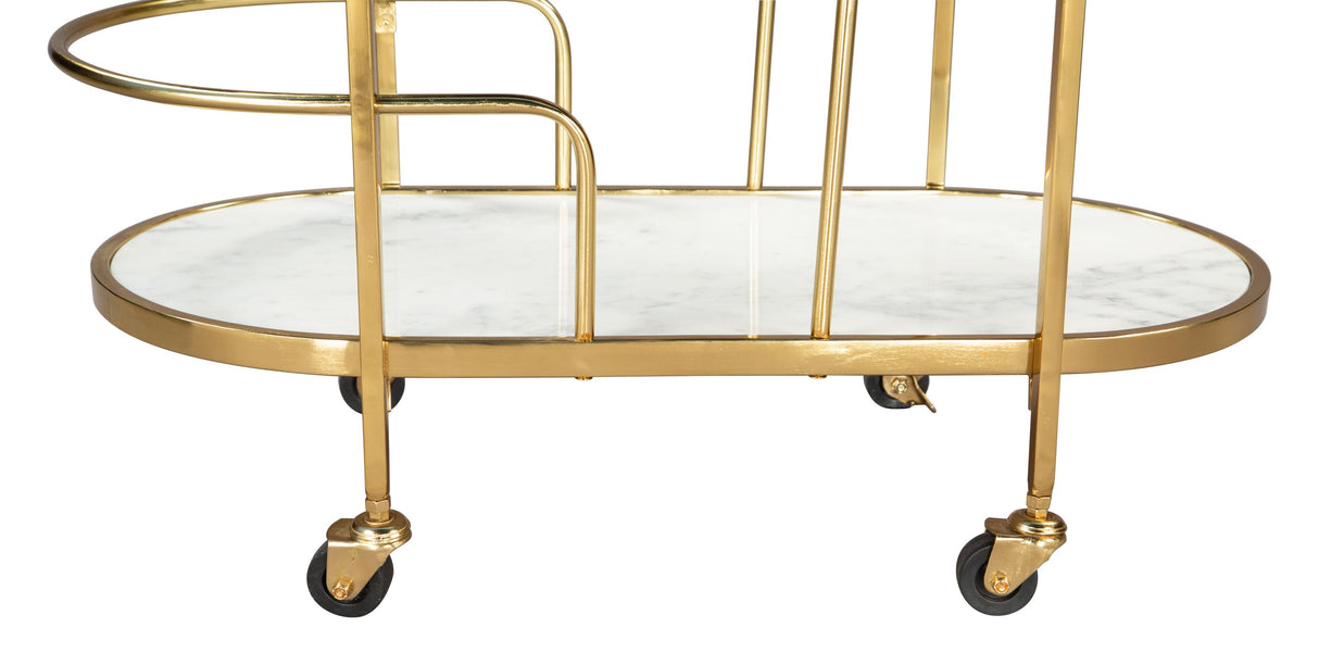 ZUO Antalya Bar Cart Multicolor