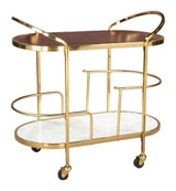 ZUO Antalya Bar Cart Multicolor