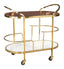 ZUO Antalya Bar Cart Multicolor