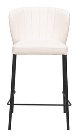 ZUO Linz Counter Stool (Set of 2) Cream