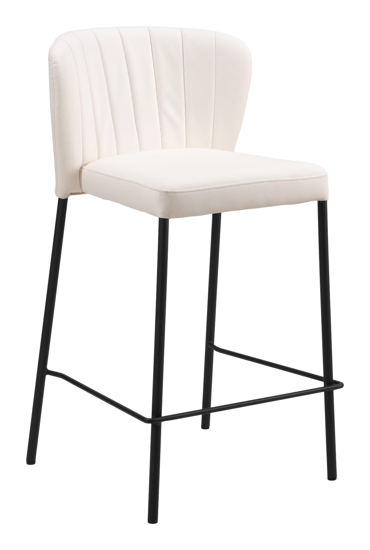 ZUO Linz Counter Stool (Set of 2) Cream