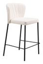 ZUO Linz Counter Stool (Set of 2) Cream