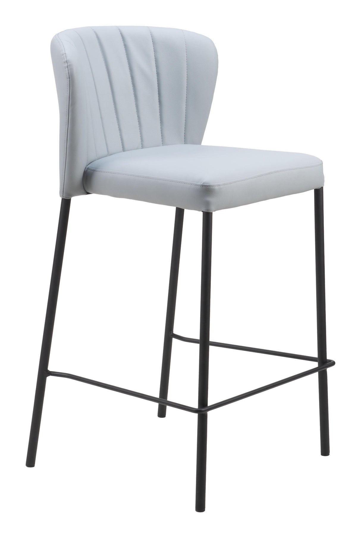 ZUO Linz Counter Stool (Set of 2) Gray