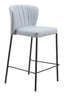 ZUO Linz Counter Stool (Set of 2) Gray