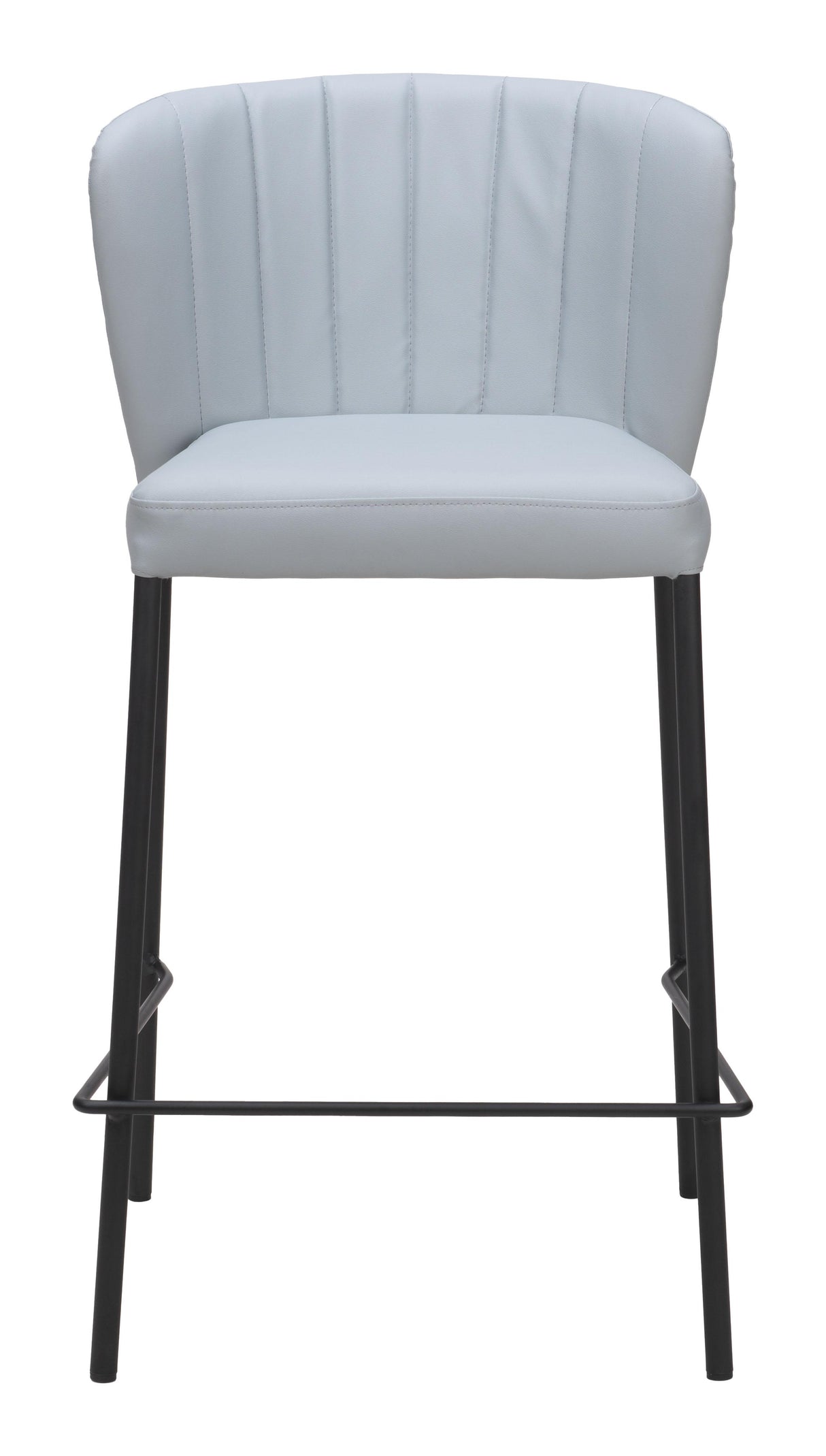 ZUO Linz Counter Stool (Set of 2) Gray