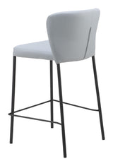 ZUO Linz Counter Stool (Set of 2) Gray