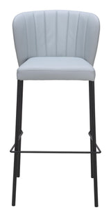 ZUO Linz Barstool (Set of 2) Gray