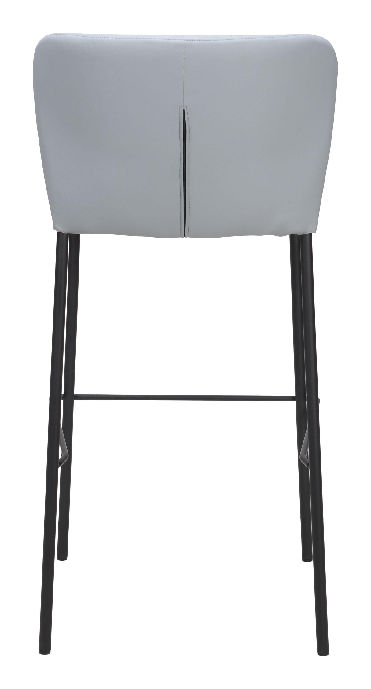ZUO Linz Barstool (Set of 2) Gray