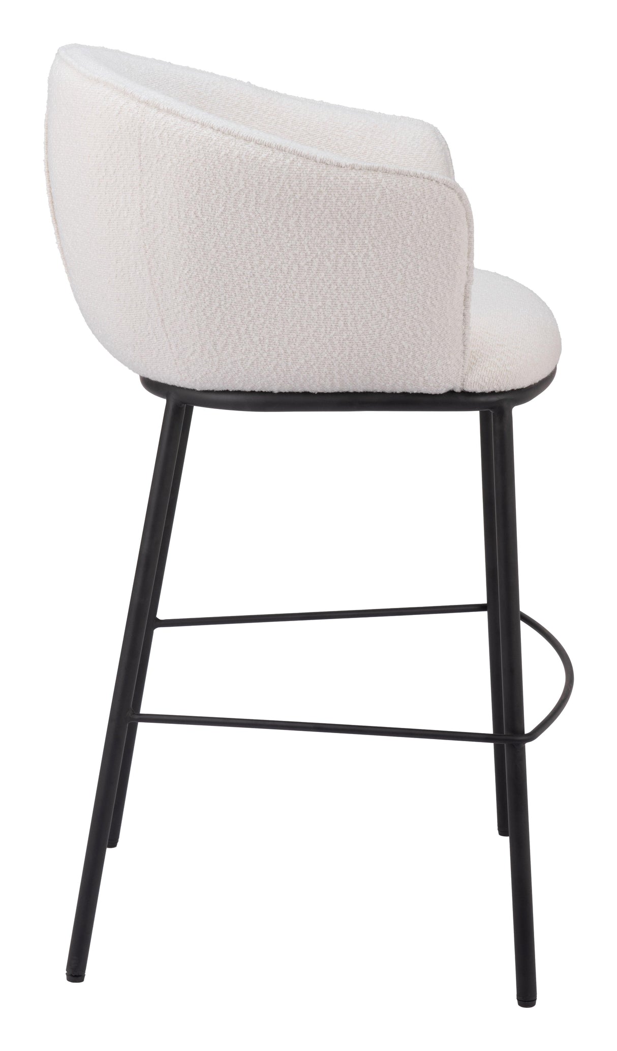 ZUO Essen Barstool Ivory