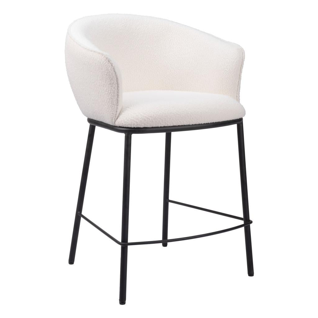 ZUO Essen Counter Stool Ivory