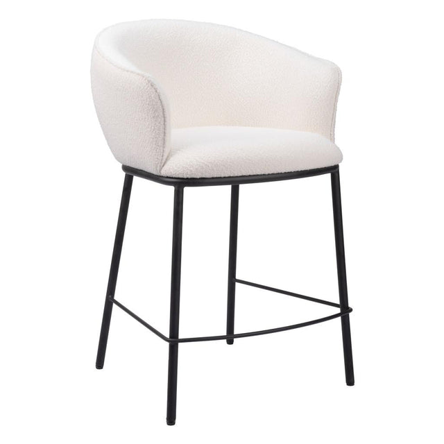 ZUO Essen Counter Stool Ivory