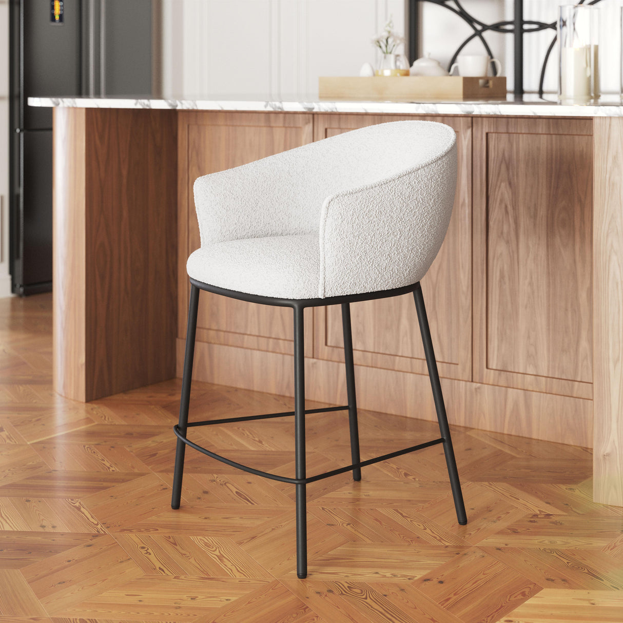 ZUO Essen Counter Stool Ivory