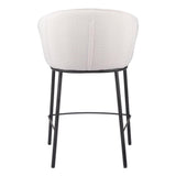 ZUO Essen Counter Stool Ivory