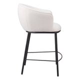 ZUO Essen Counter Stool Ivory