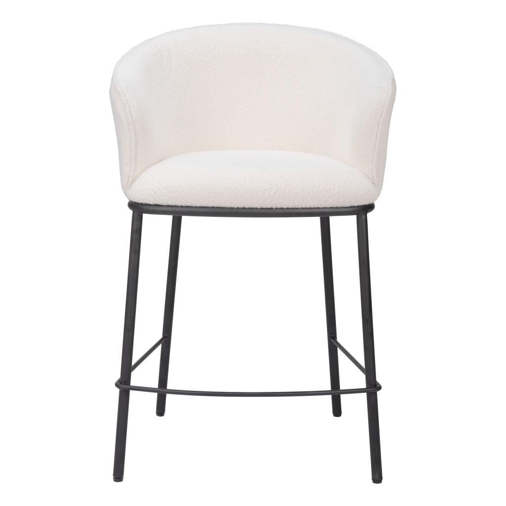 ZUO Essen Counter Stool Ivory