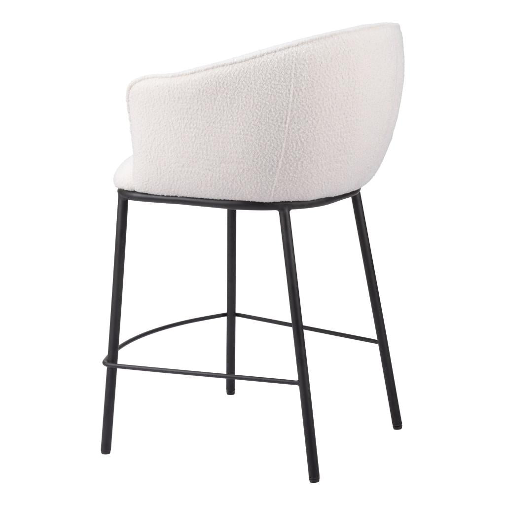 ZUO Essen Counter Stool Ivory