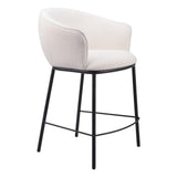 ZUO Essen Counter Stool Ivory