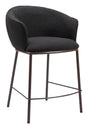 ZUO Essen Counter Stool Black & Bronze