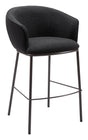 ZUO Essen Barstool Black & Bronze