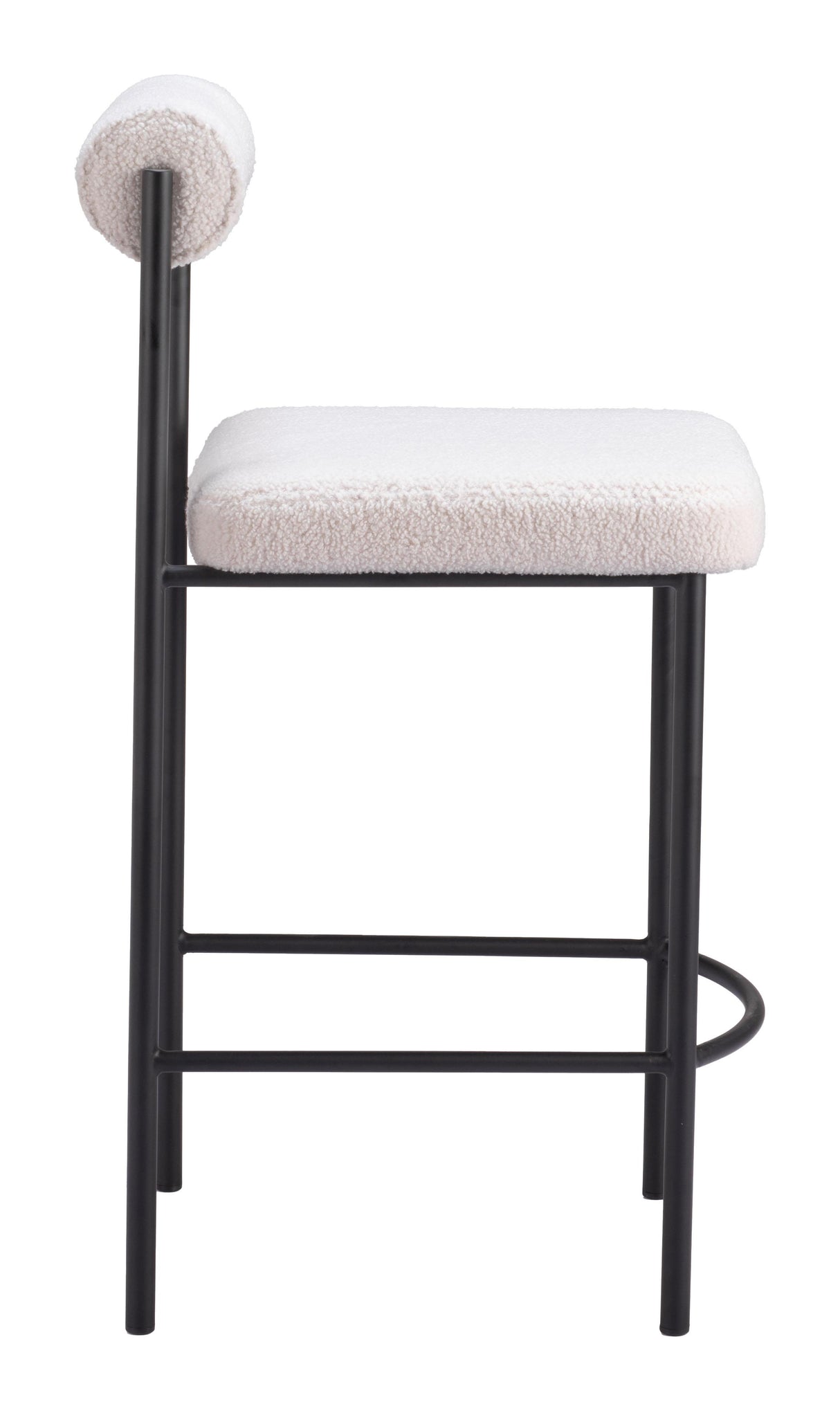 ZUO Livorno Counter Stool (Set of 2) Ivory