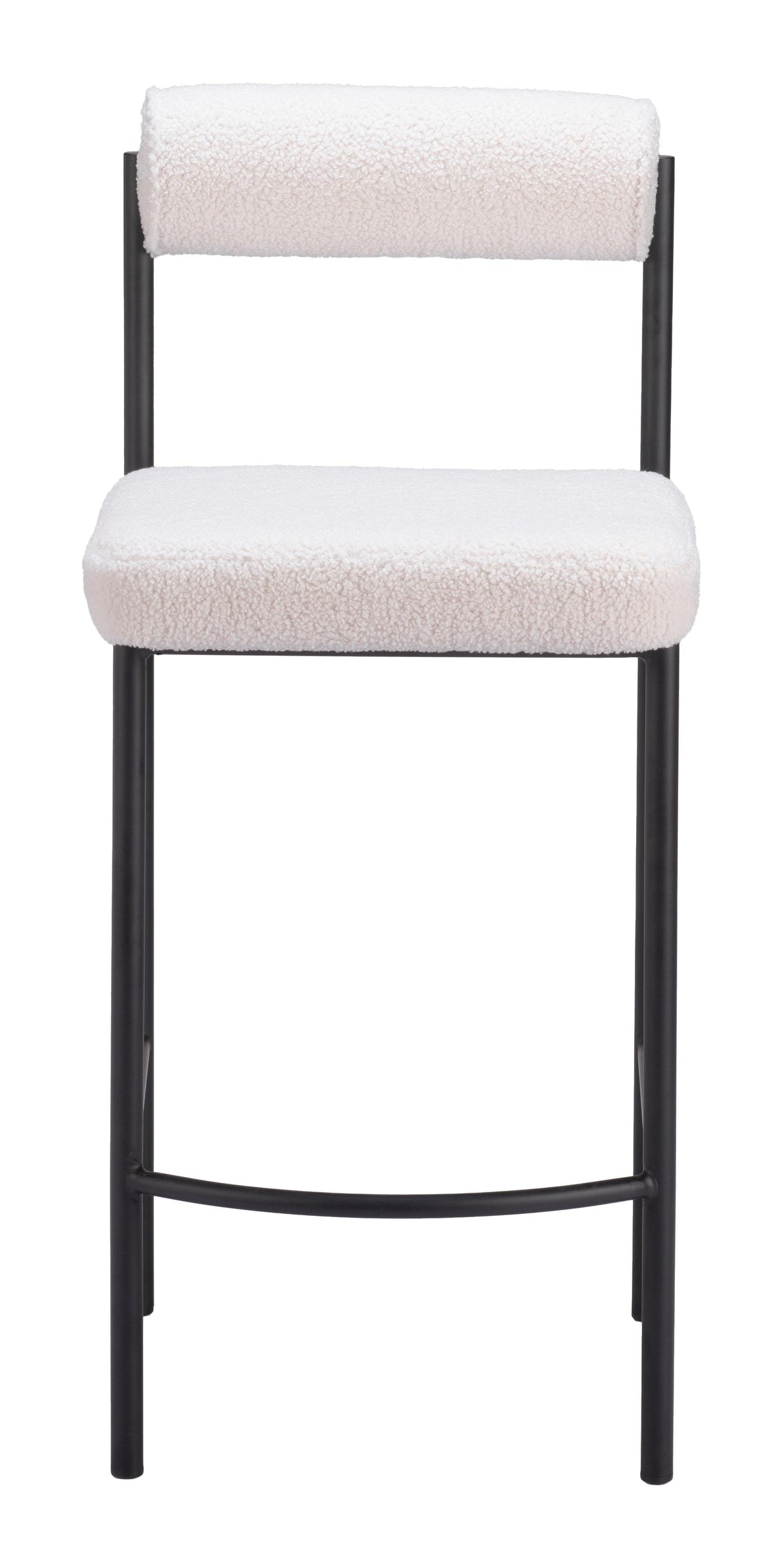 ZUO Livorno Counter Stool (Set of 2) Ivory