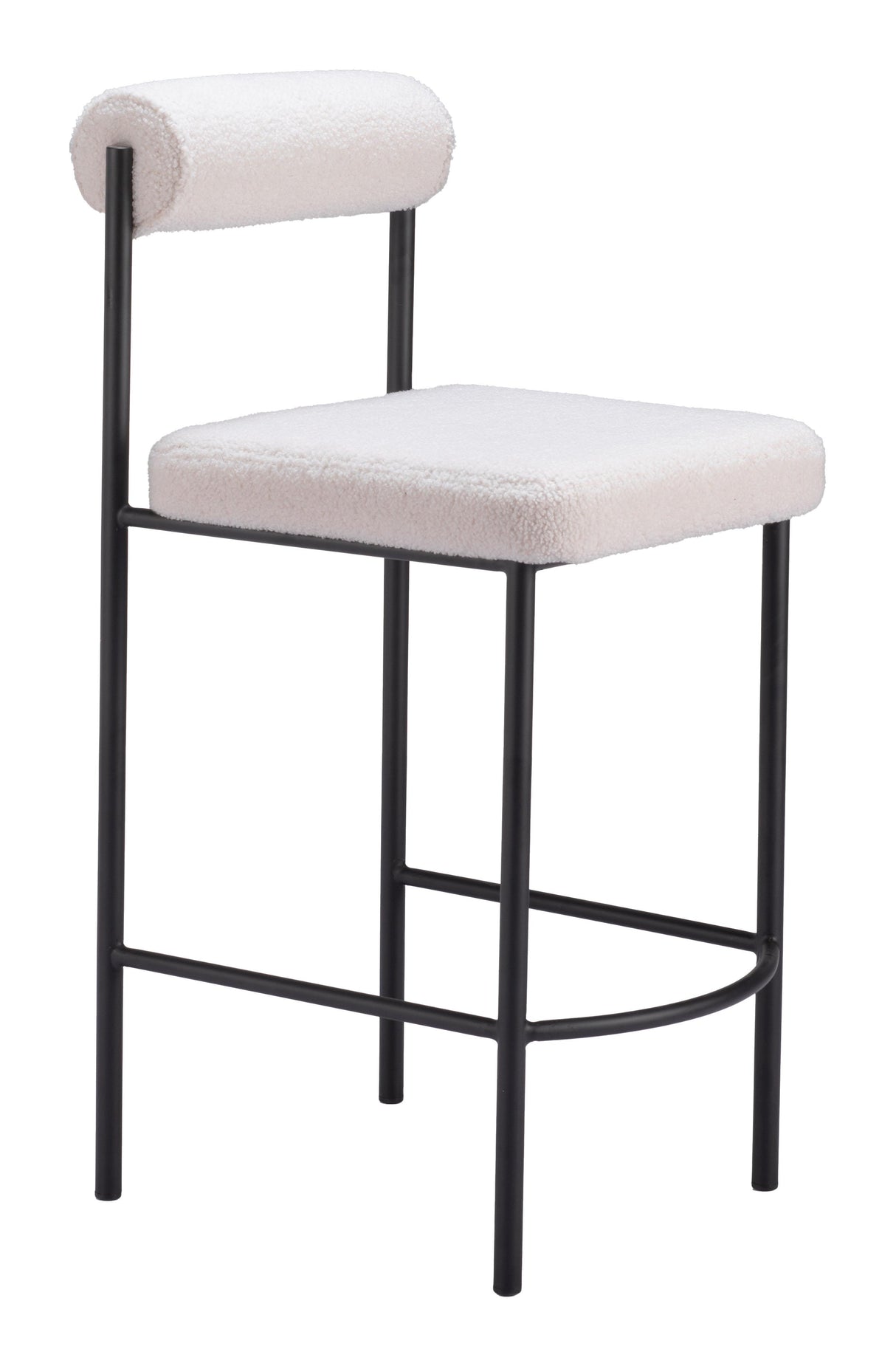 ZUO Livorno Counter Stool (Set of 2) Ivory