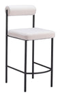 ZUO Livorno Counter Stool (Set of 2) Ivory