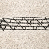 ZUO Pisco Ottoman Beige & Black