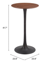 ZUO Auray Bar Table Brown
