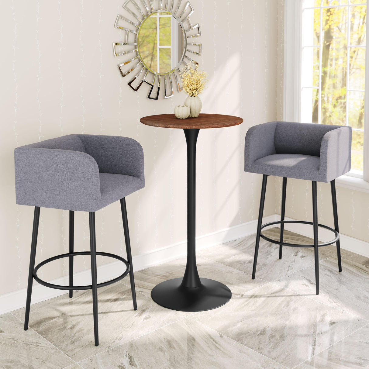 ZUO Auray Bar Table Brown