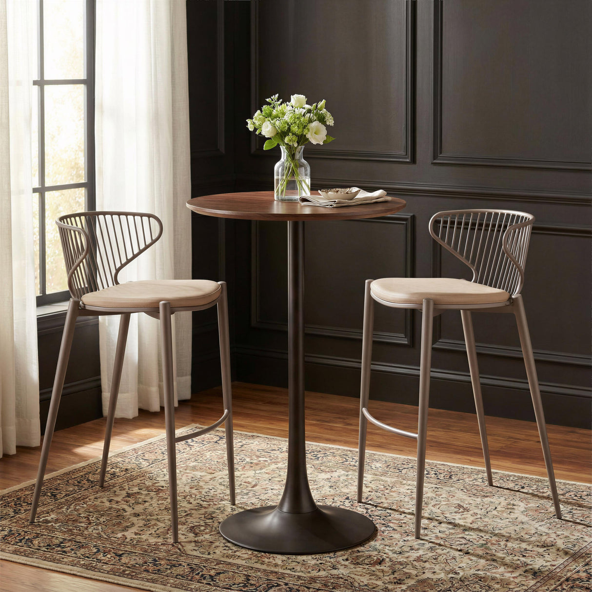 ZUO Auray Bar Table Brown