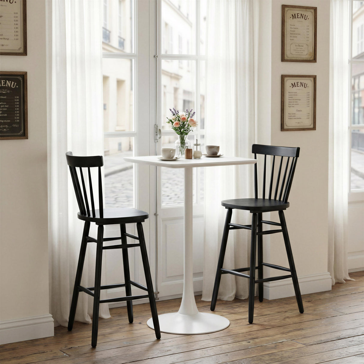ZUO Valleta Bar Table White