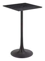 ZUO Valleta Bar Table Black