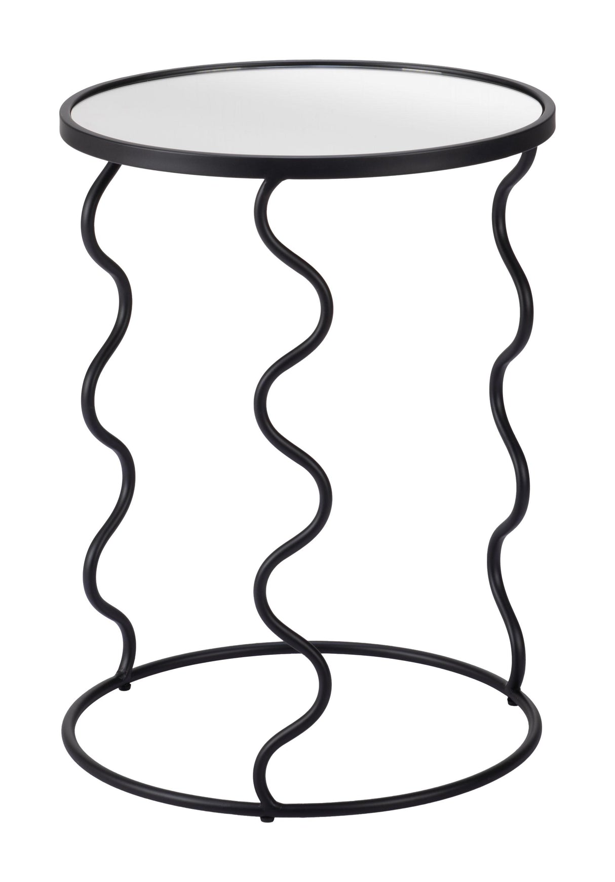 ZUO Bastia Side Table Black