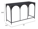 ZUO Loriet Console Table Black