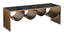 ZUO Reed Coffee Table Brass & Black