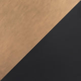 ZUO Castelo Coffee Table Set (2-Piece) Brass & Black