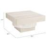 ZUO Trani Coffee Table Natural