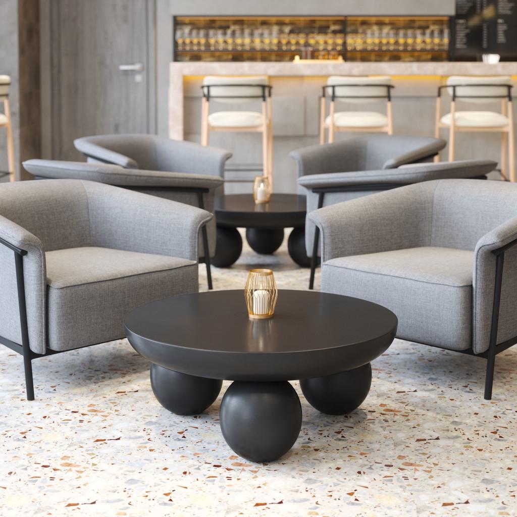 ZUO Ancona Coffee Table Black