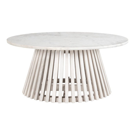 ZUO Mazara Coffee Table White & Natural